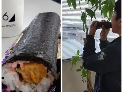 恵方巻を食らう！